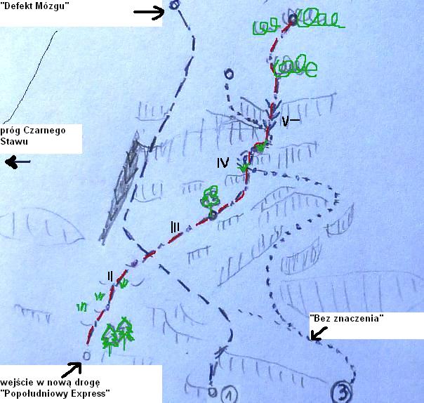 Morskie Oko: Nowa droga na Buli pod Bandziochem
