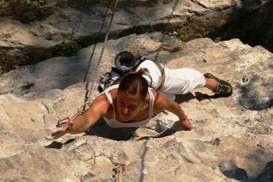 Wspinanie na jarońcowych VIII+