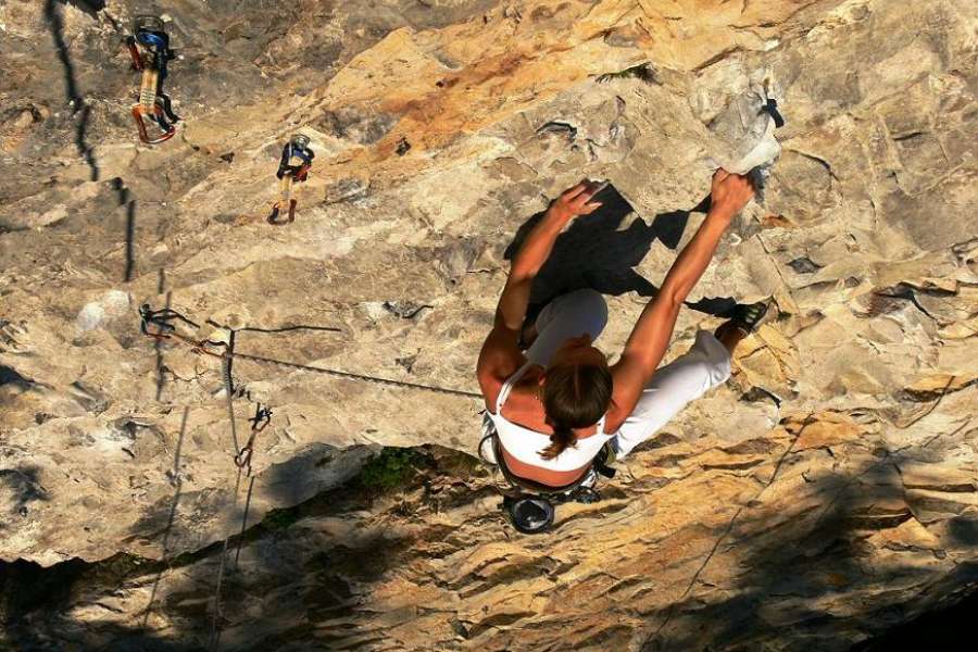 Wspinanie na jarońcowych VIII+