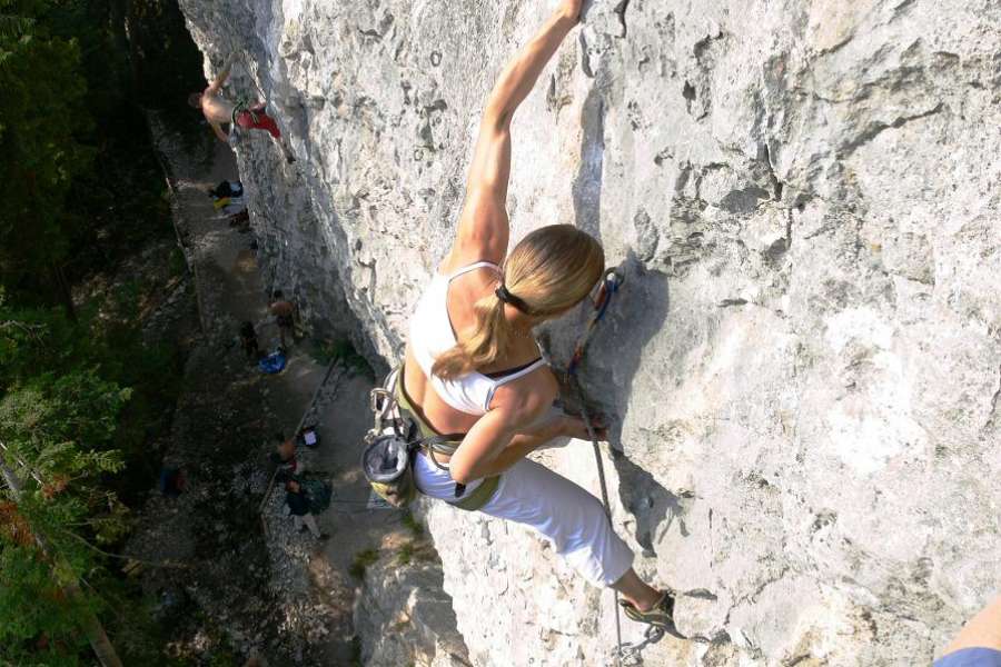 Wspinanie na jarońcowych VIII+