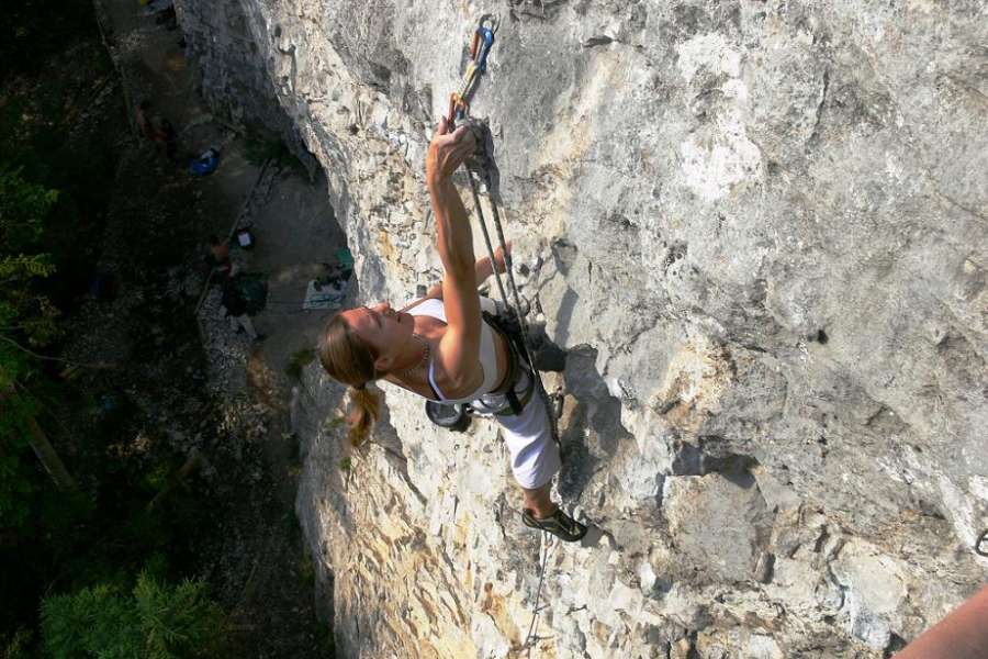 Wspinanie na jarońcowych VIII+