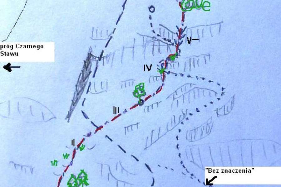 Morskie Oko: Nowa droga na Buli pod Bandziochem